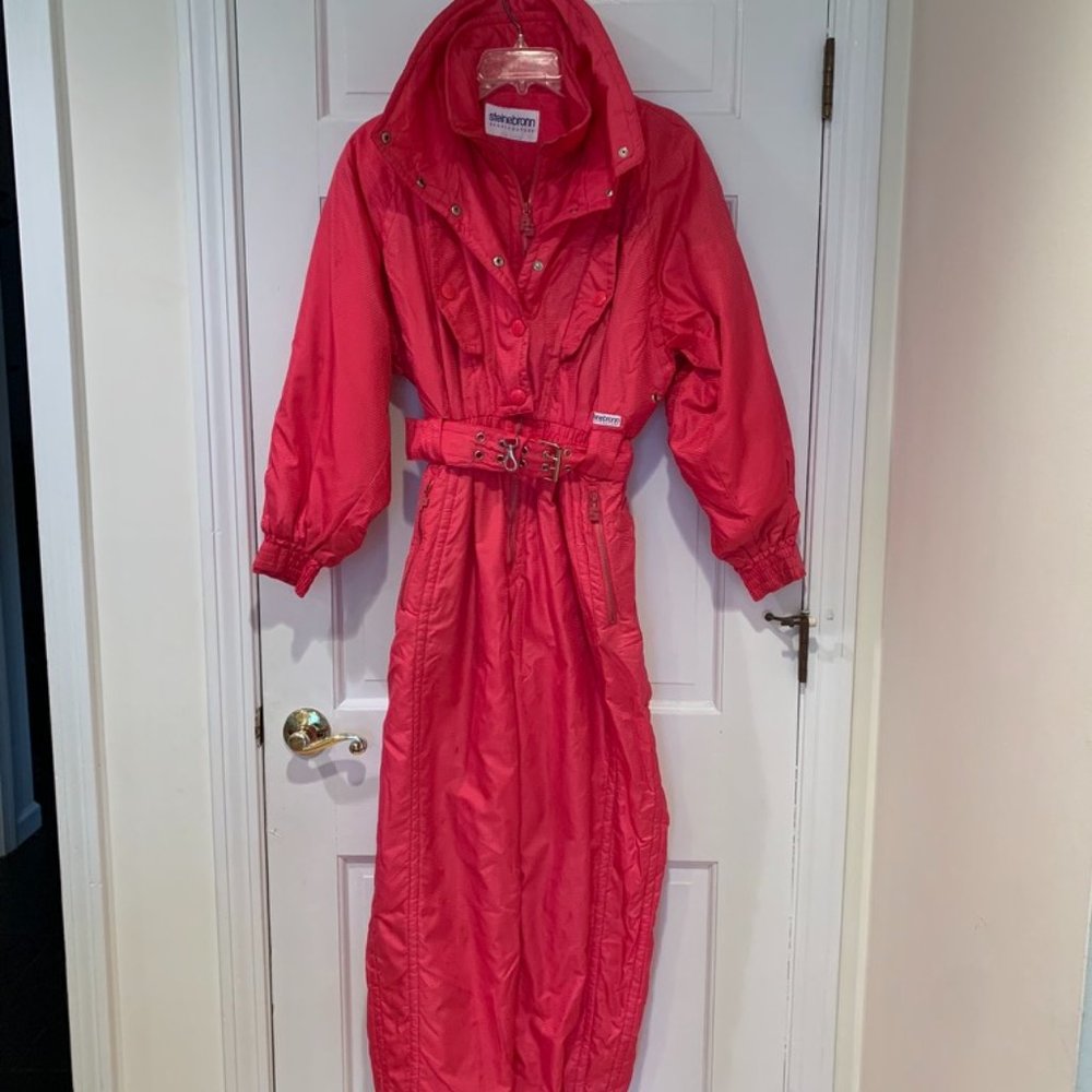 Vintage Steinebronn one piece ski suit